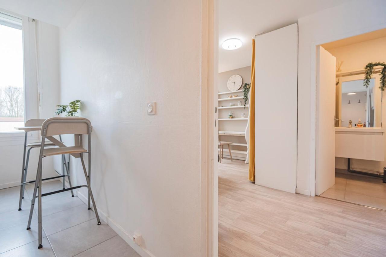 Joli Studio"Le Clair Logis" Gare Centre Petit Dejeuner Possible 兰斯 外观 照片